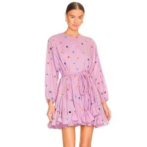 RHODE ELLA DRESS, SMOKEY GRAPE MIRROR, SMALL